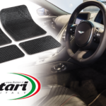Universal shapeable rubber car mats