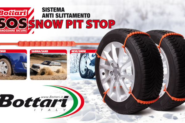 Fasce anti slittamento da neve per auto SNOW PIT STOP Anti-skid system Snow Pit Stop