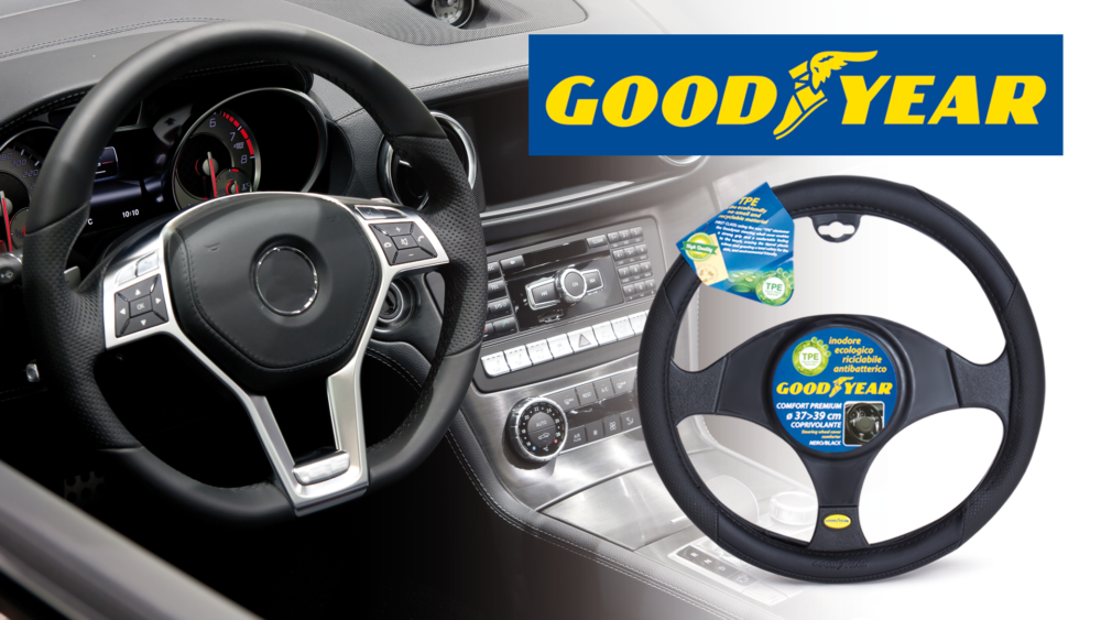 Coprivolante Comfort Premium Goodyear Goodyear Comfort Premium steering wheel cover